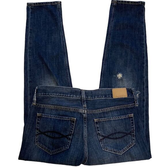 Abercrombie & Fitch boyfriend straight jeans Size 2 - Picture 2 of 6